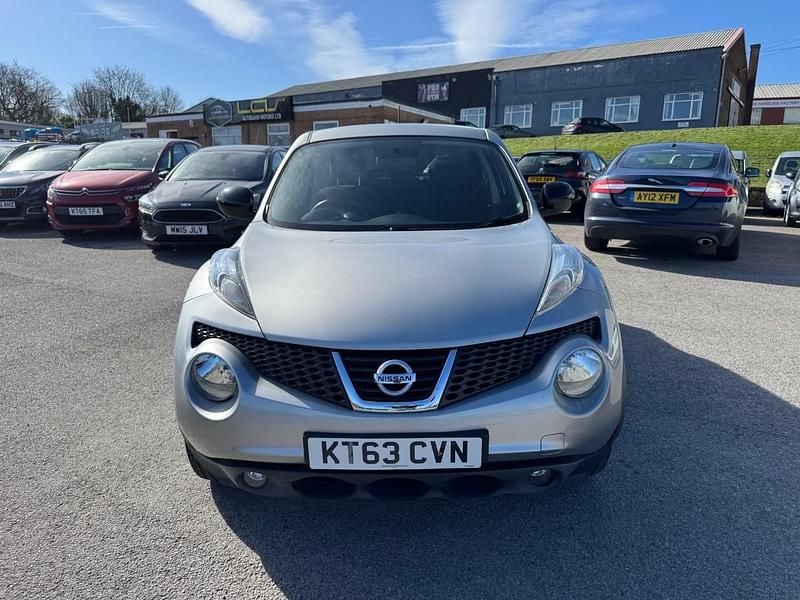 Used Nissan Juke N-TEC 2014 Silver SUV
