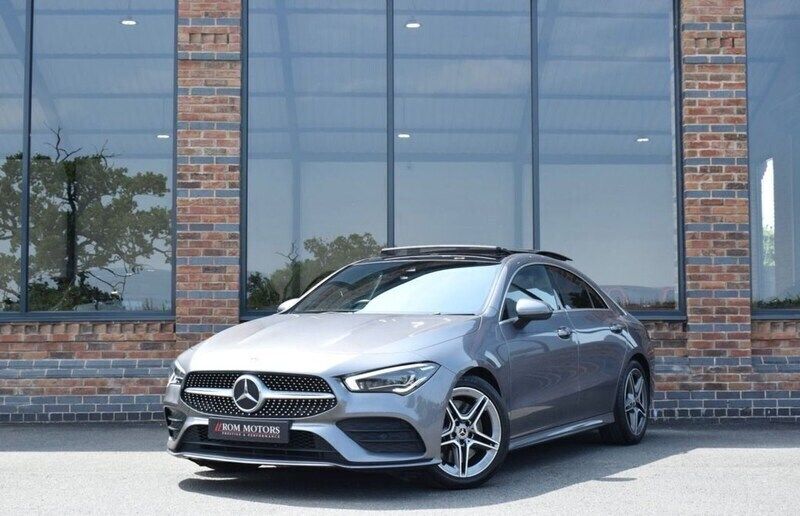 Grey Used 2021 Mercedes CLA250 AMG line Sedan | £25,999 (A bit pricey) - Image 1/4