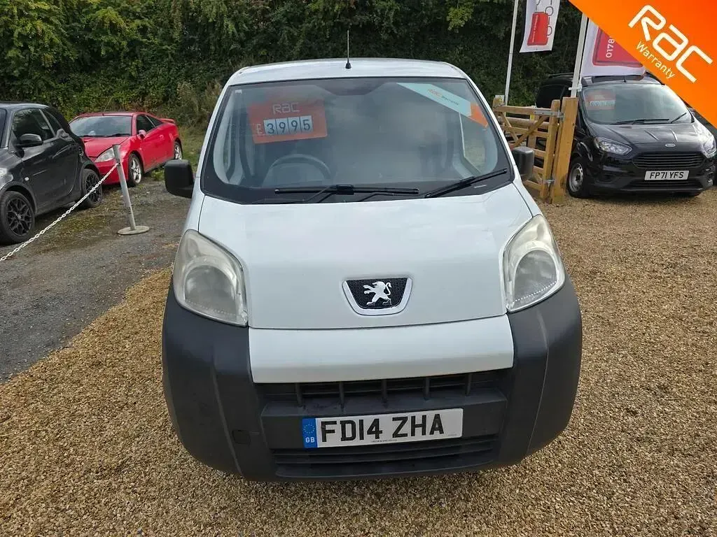 Used Peugeot Bipper 75 HP (55 kW) 2014 White MPV