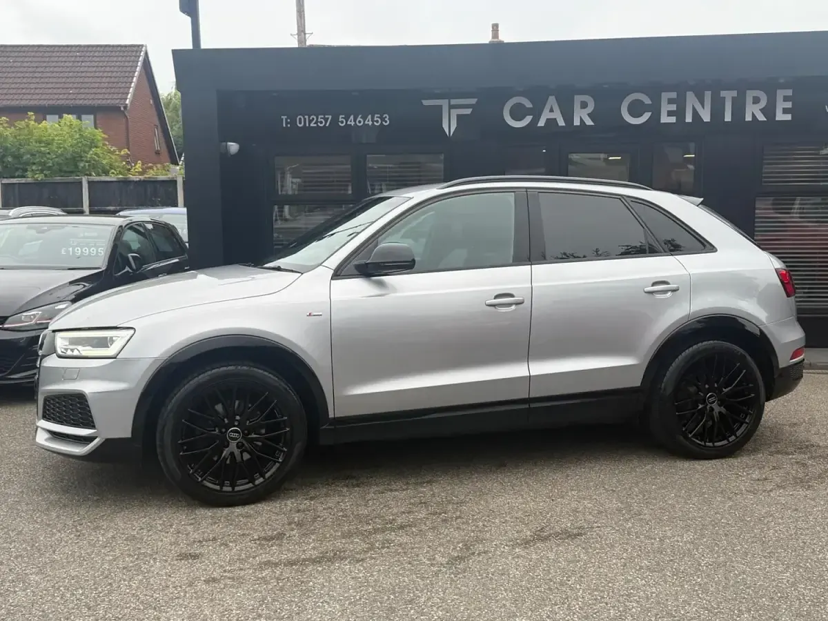 Used Audi Q3 Black Edition 150 HP (110 kW) 2018 Silver SUV