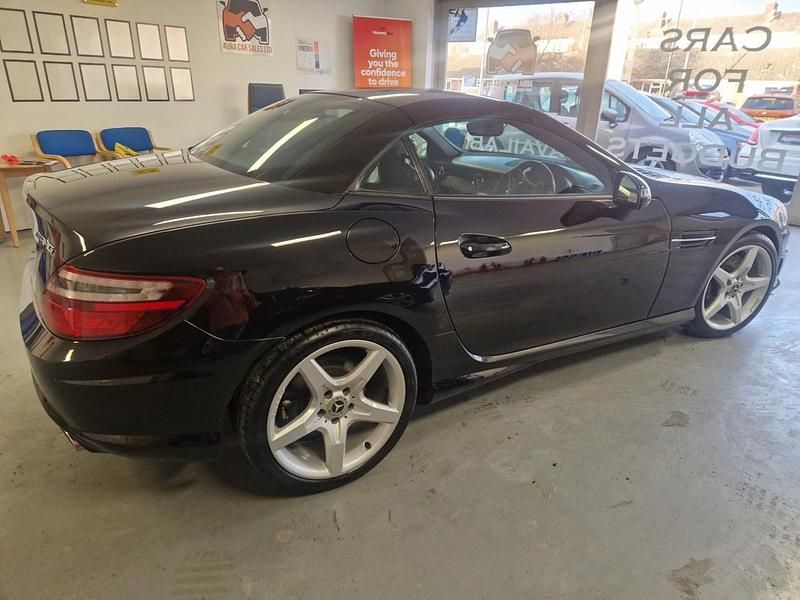 Used Mercedes SLK200 AMG 184 HP (135 kW) 2014 Black Cabriolet