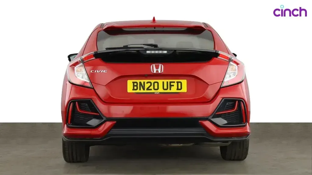 Used Honda Civic SR 2020 Red Hatchback