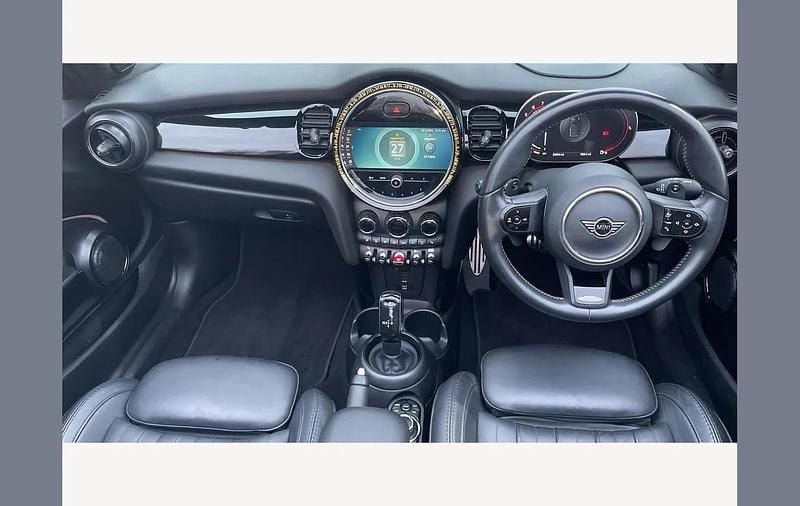 Used Mini John Cooper Works Cabriolet Comfort 231 HP (169 kW) 2021 Black Cabriolet