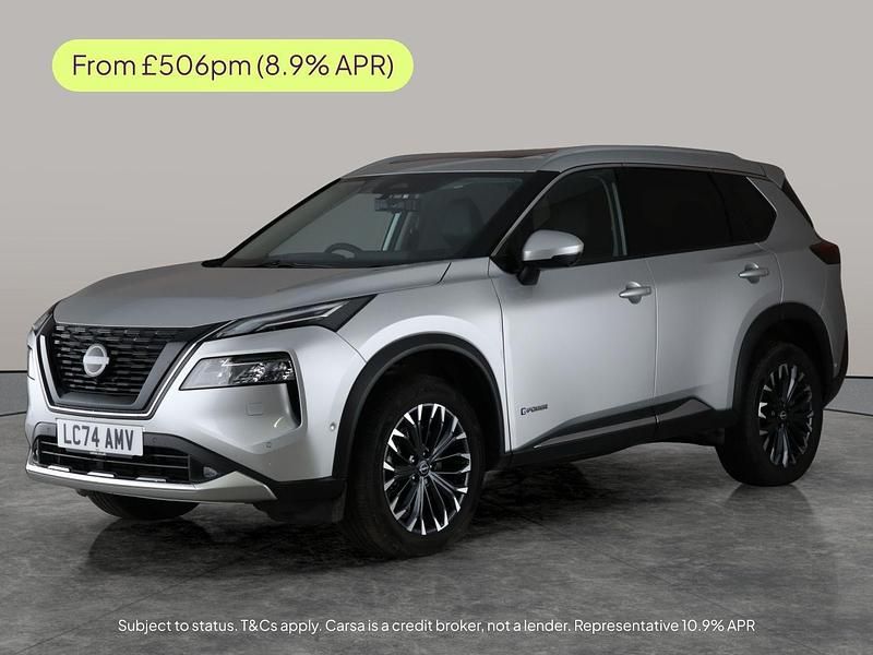 Silver Used 2024 Nissan X-Trail Tekna SUV | £30,577 (A bit pricey) - Image 1/3