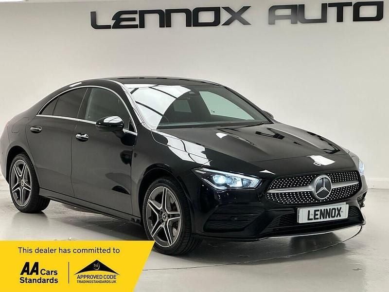 Black Used 2021 Mercedes CLA250e AMG line Sedan | £21,990 (Good price) - Image 1/4