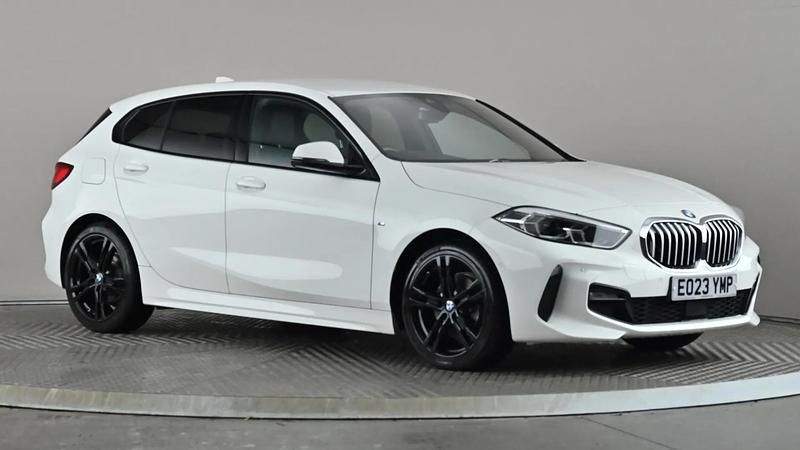White Used 2023 BMW 118 M Sport Hatchback | £20,998 (Good price) - Image 1/4