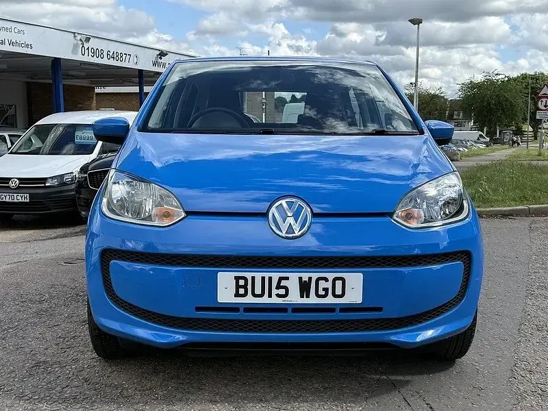 Used VW up! move up! 60 HP (44 kW) 2015 Blue Hatchback