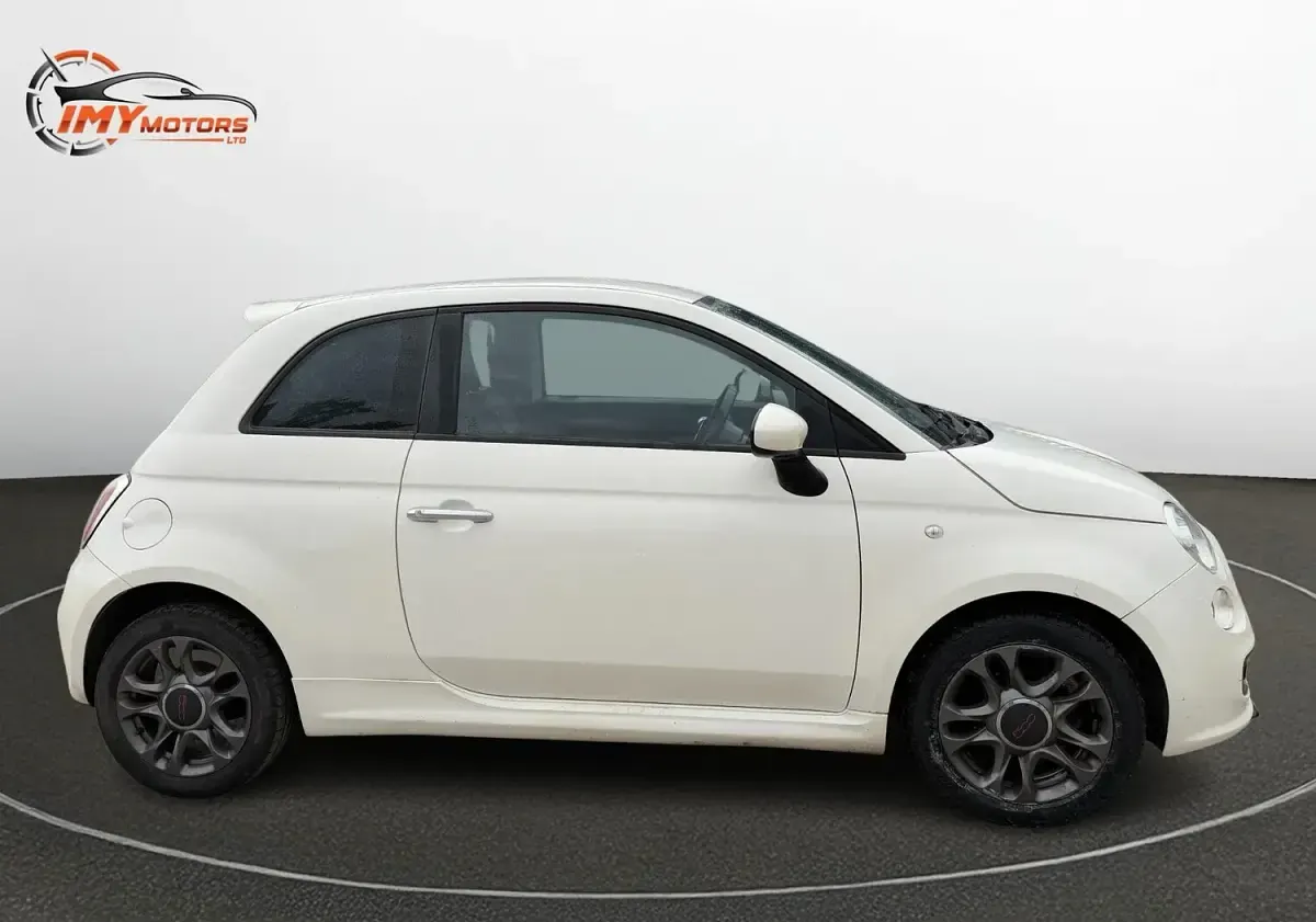 Used Fiat 500 S 69 HP (50 kW) 2014 White Hatchback