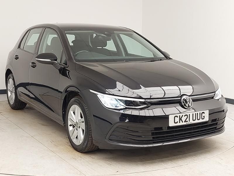 Black Used 2021 VW Golf VIII Life Hatchback | £13,998 (Fair price) - Image 1/4
