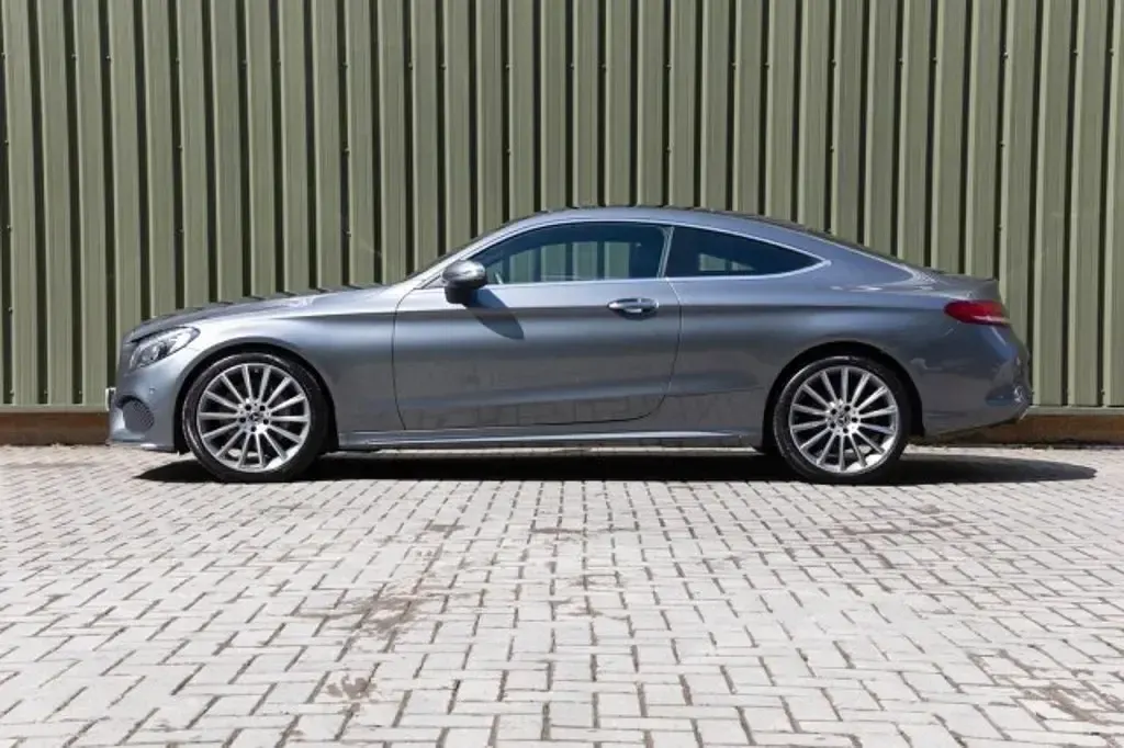 Used Mercedes C220 AMG Line Premium 2017 Grey Coupe