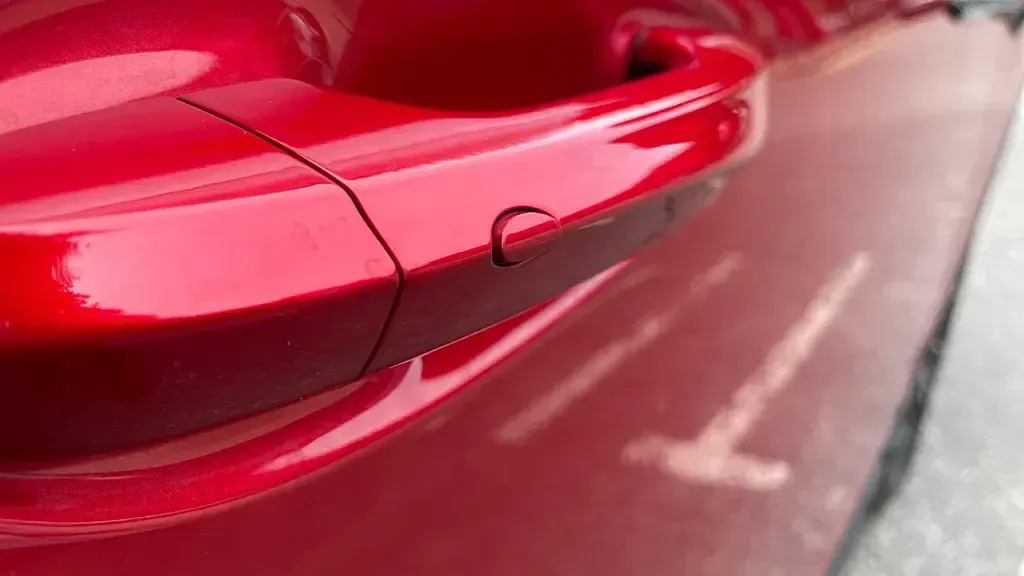 New MG HS 2026 Red SUV