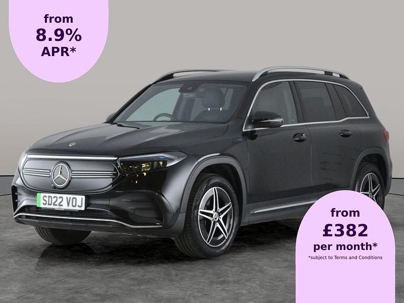 Black Used 2022 Mercedes EQB350 AMG line SUV | £26,356 (Fair price) - Image 1/2