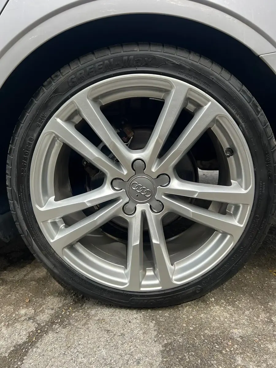 Used Audi A3 S-Line 110 HP (80 kW) 2015 Grey Sedan