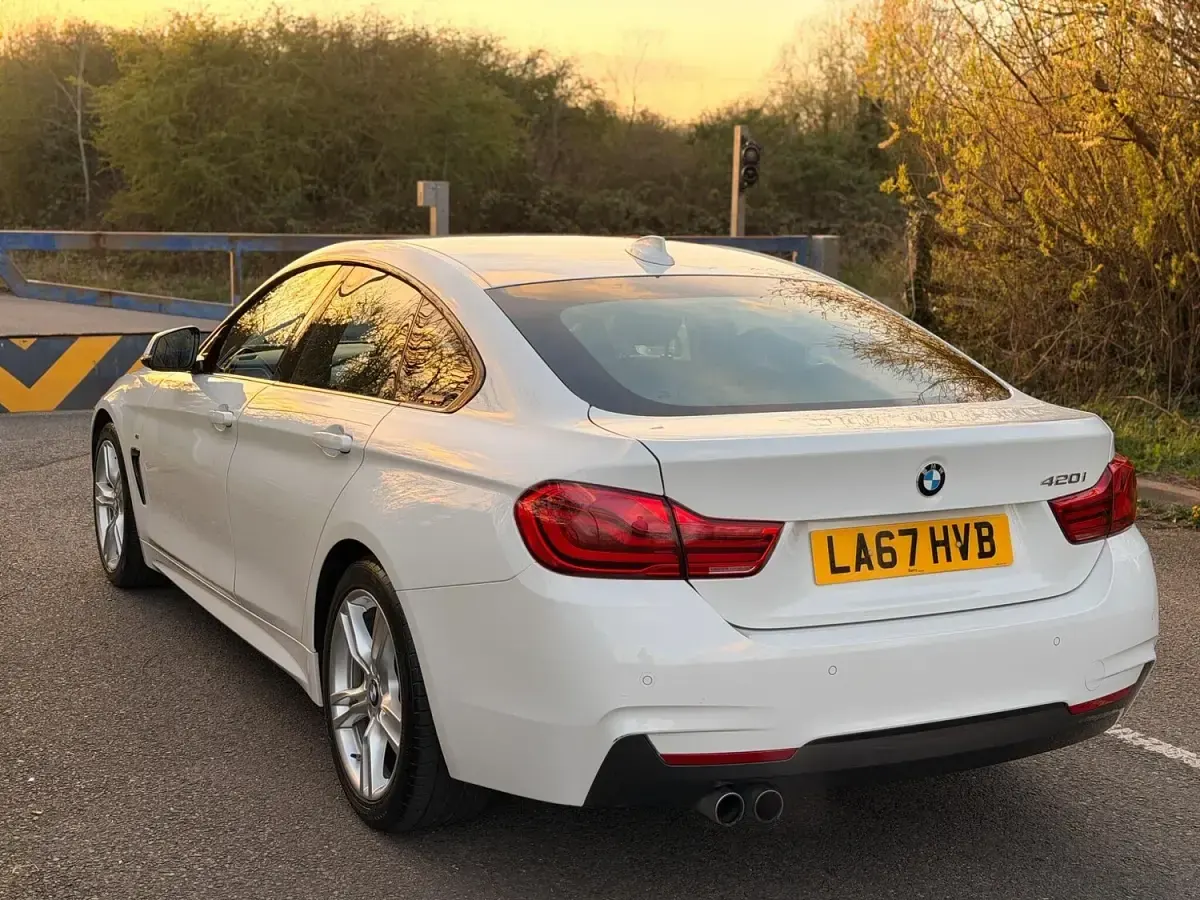 Used BMW 420 Coupé M Sport 184 HP (135 kW) 2018 White Coupe
