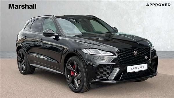 Black Used 2022 Jaguar F-Pace SVR SUV | £54,125 (Expensive) - Image 1/4