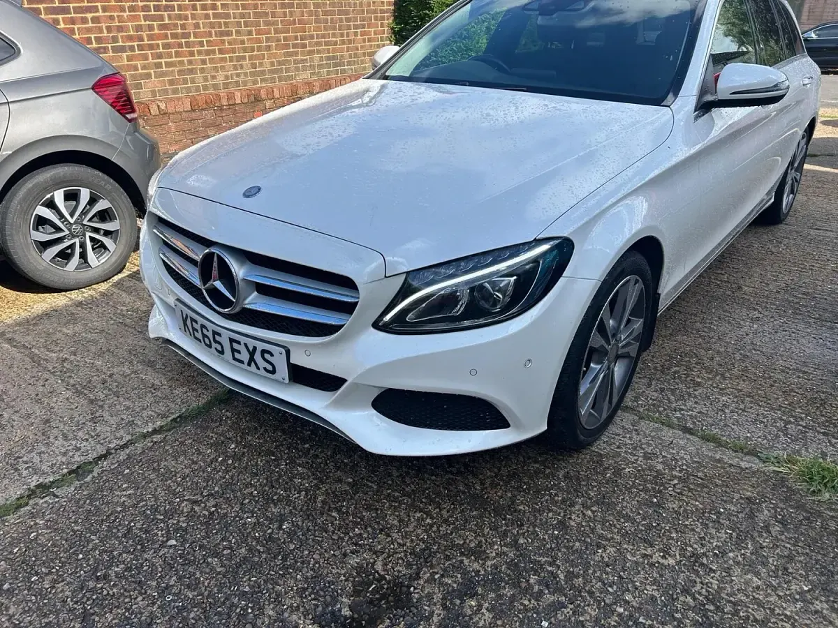 Used Mercedes C350e Premium 2016 White Estate