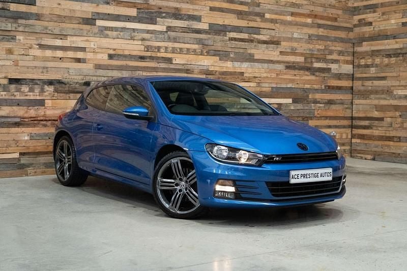 Blue Used 2017 VW Scirocco R-line BlueMotion Coupe | £13,995 (Fair price) - Image 1/4