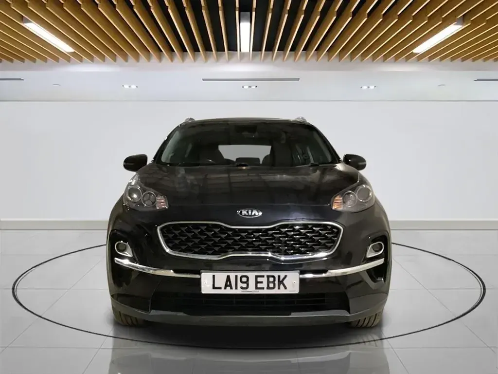 Begagnad Kia Sportage 136 HK (100 kW) 2019 Svart SUV