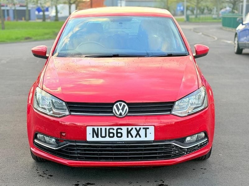 Used VW Polo Match 2016 Red Hatchback