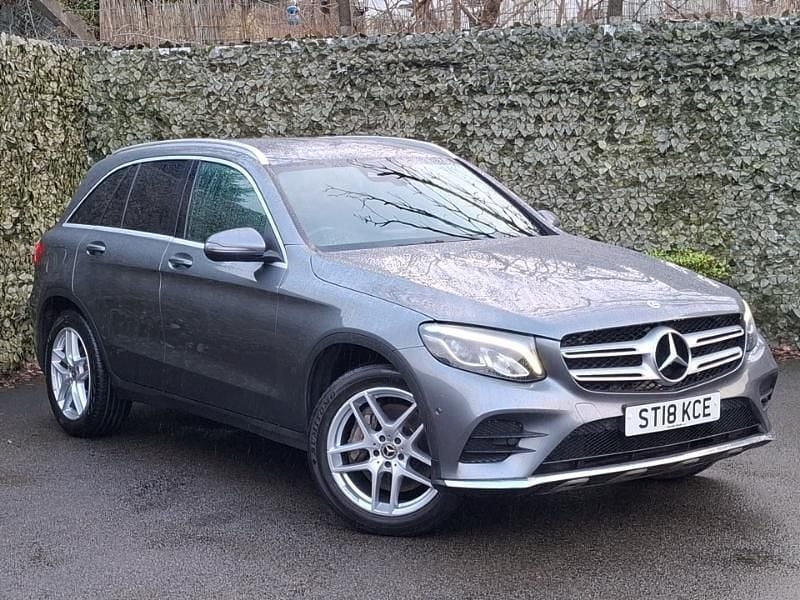 Grey Used 2018 Mercedes GLC220 AMG line SUV | £20,798 (Fair price) - Image 1/4