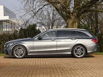 Used Mercedes C200 AMG line 184 HP (135 kW) 2021 Grey Coupe