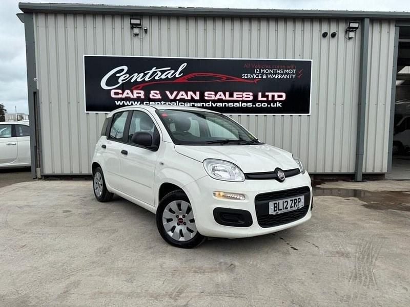 White Used 2012 Fiat Panda Pop Hatchback | £3,995 (Fair price) - Image 1/4