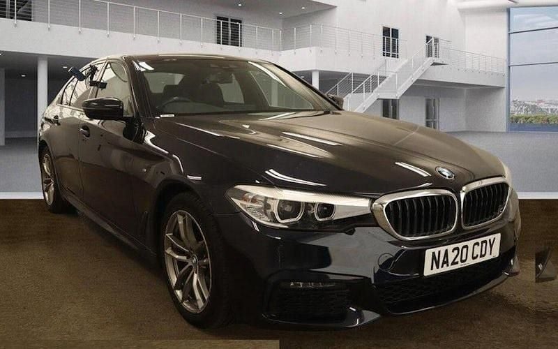 Black Used 2020 BMW 520 M Sport Sedan | £20,648 (Super price) - Image 1/3