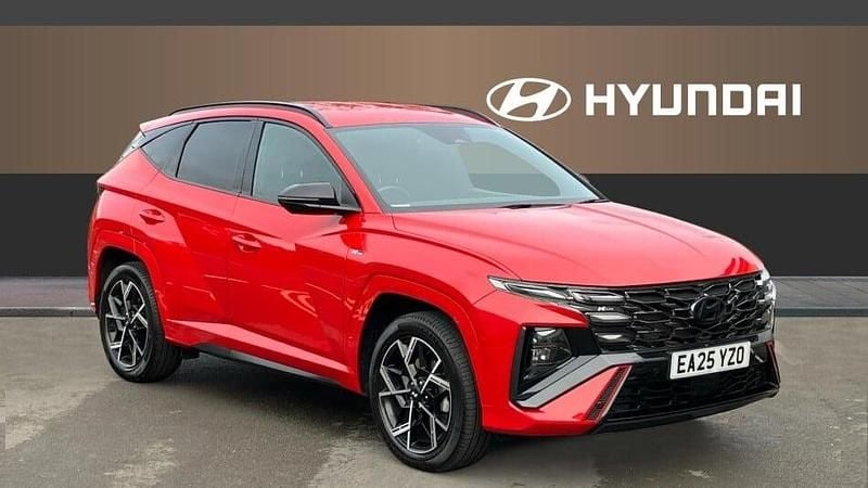Red Used 2025 Hyundai Tucson N Line SUV | £24,722 (Fair price) - Image 1/3