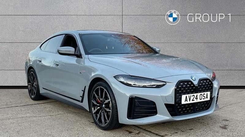 Grey Used 2024 BMW 420 Gran Coupé M Sport Coupe | £33,991 (Fair price) - Image 1/4