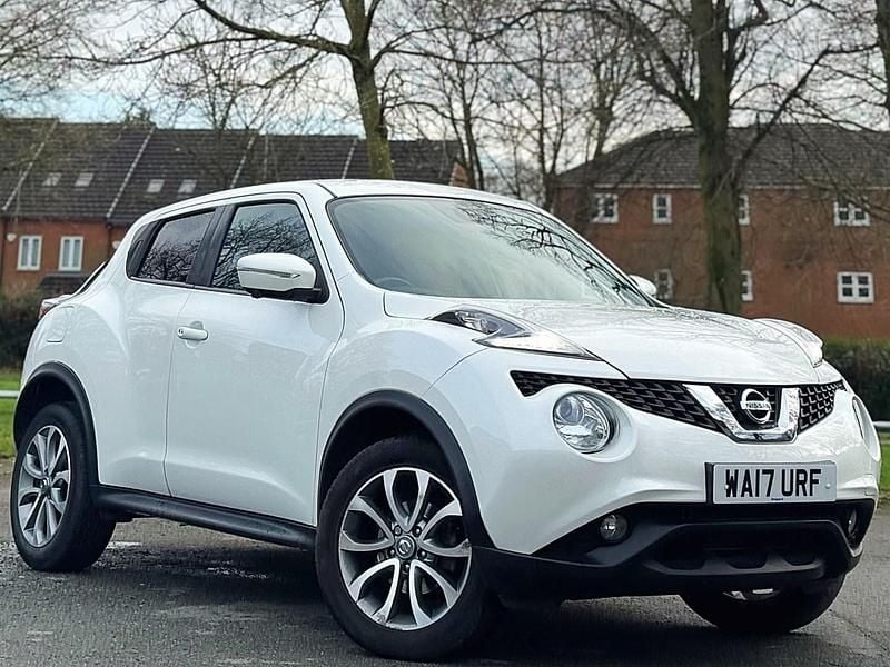 Used Nissan Juke Tekna 2017 White SUV