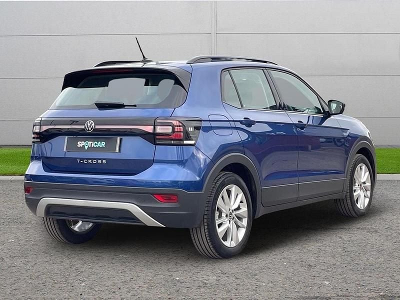 Used VW T-Cross SE 108 HP (79 kW) 2023 Blue SUV