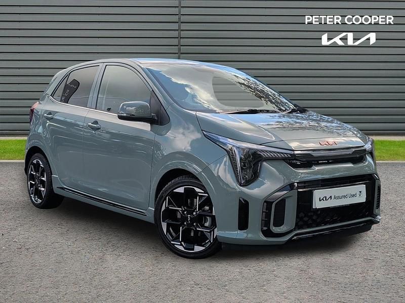 Used Kia Picanto GT-Line 61 HP (44 kW) 2025 Green Hatchback