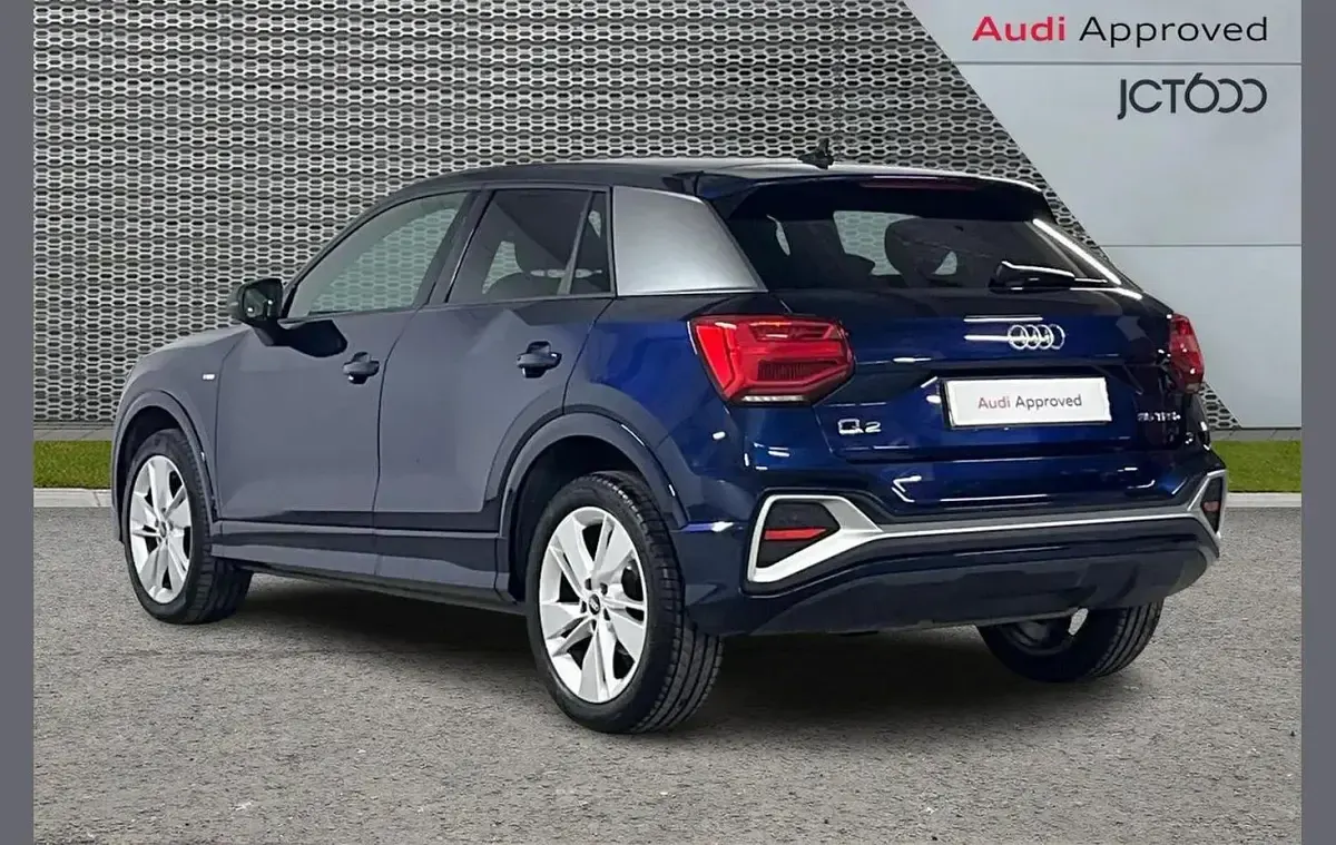 Used Audi Q2 S-Line 147 HP (108 kW) 2021 Blue SUV
