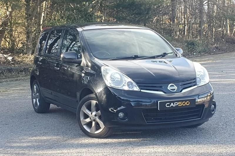 Used Nissan Note N-TEC 88 HP (64 kW) 2011 Black Hatchback