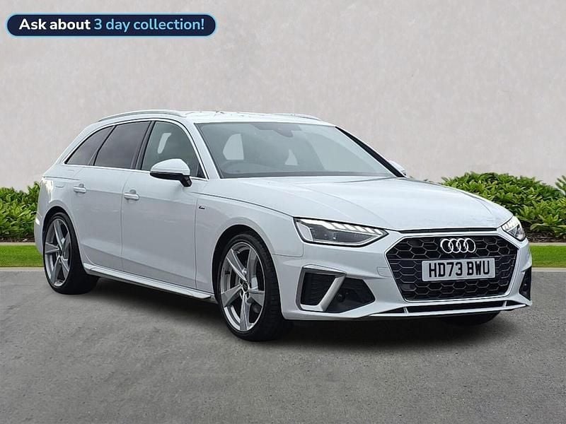 Used Audi A4 S-Line 204 HP (150 kW) 2024 White Estate