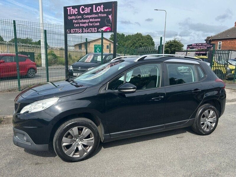 Black Used 2016 Peugeot 2008 Active SUV | £4,695 (Fair price) - Image 1/4