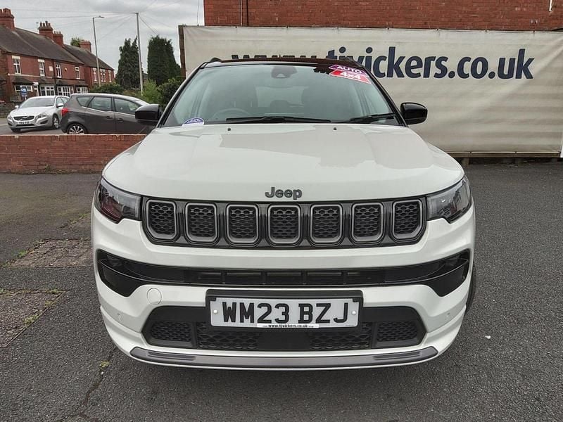 White Used 2023 Jeep Compass SUV | £18,990 (Fair price) - Image 1/4