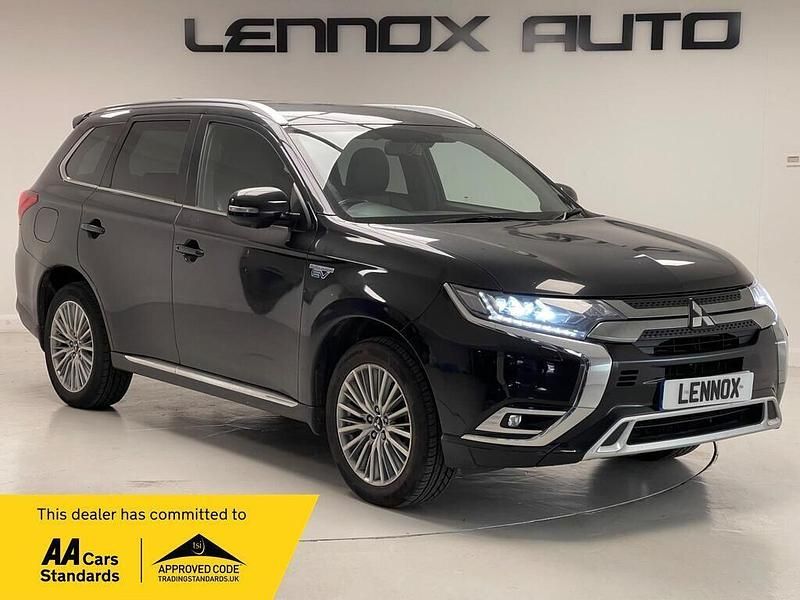 Black Used 2019 Mitsubishi Outlander P-HEV Estate | £12,990 (Good price) - Image 1/4