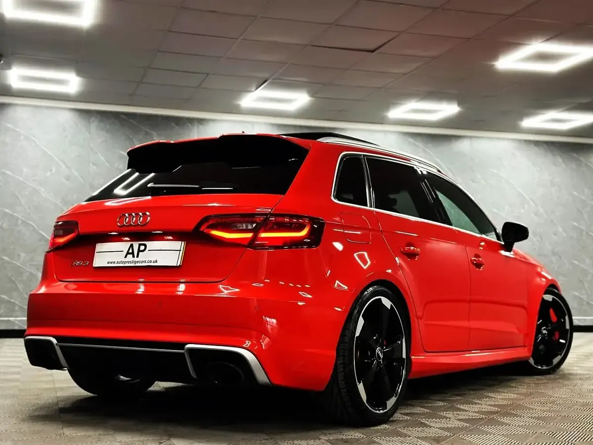 Used Audi RS3 Exclusive 2016 Red Sedan