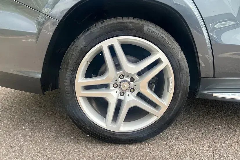 Used Mercedes GL350 AMG 254 HP (186 kW) 2015 Tenorite grey SUV