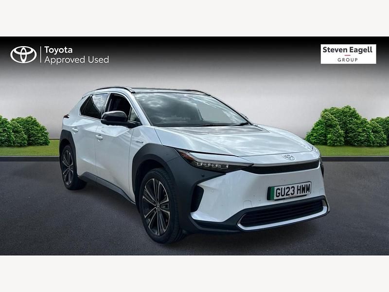 White Used 2023 Toyota bZ4X Edition SUV | £31,495 - Image 1/3
