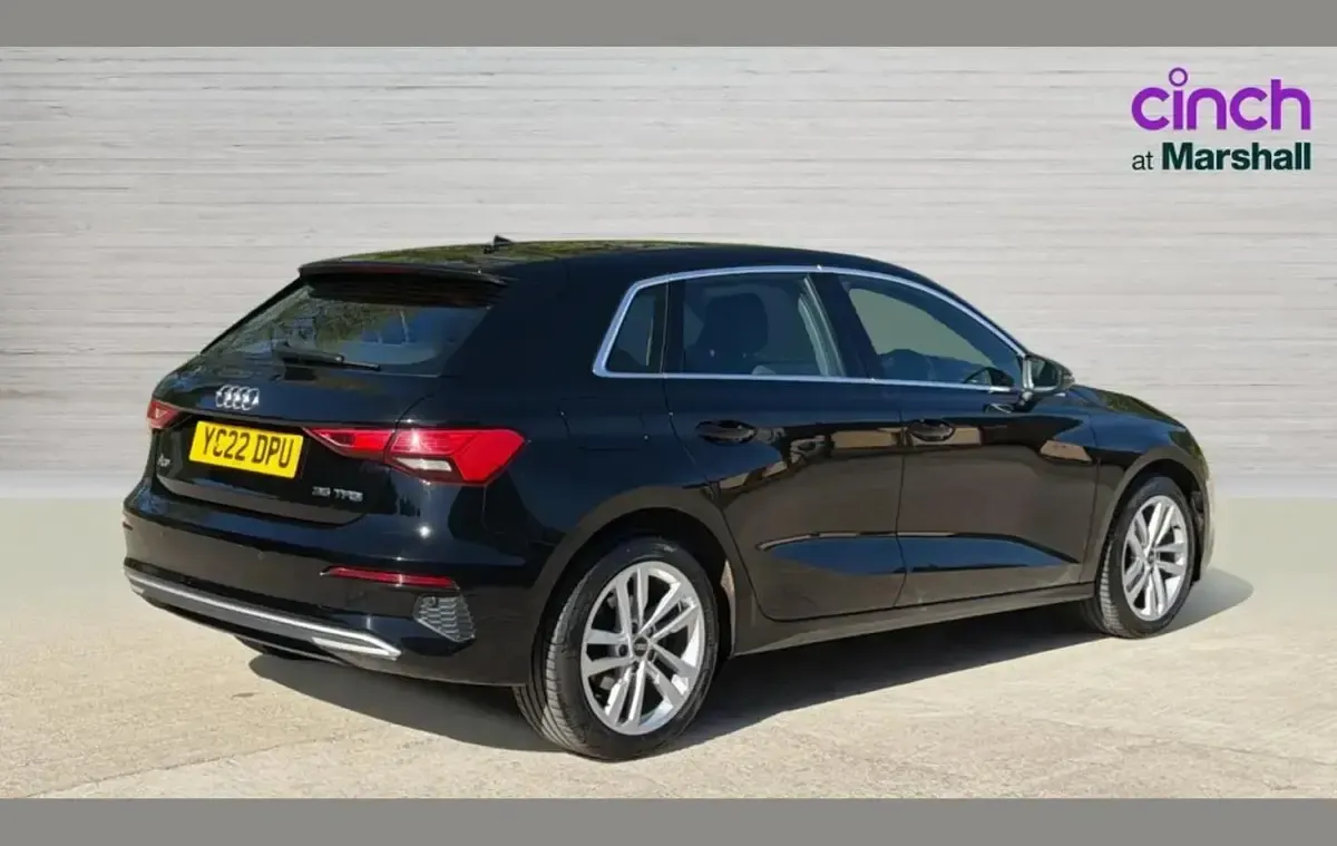 Used Audi A3 Sport 147 HP (108 kW) 2022 Black Sedan