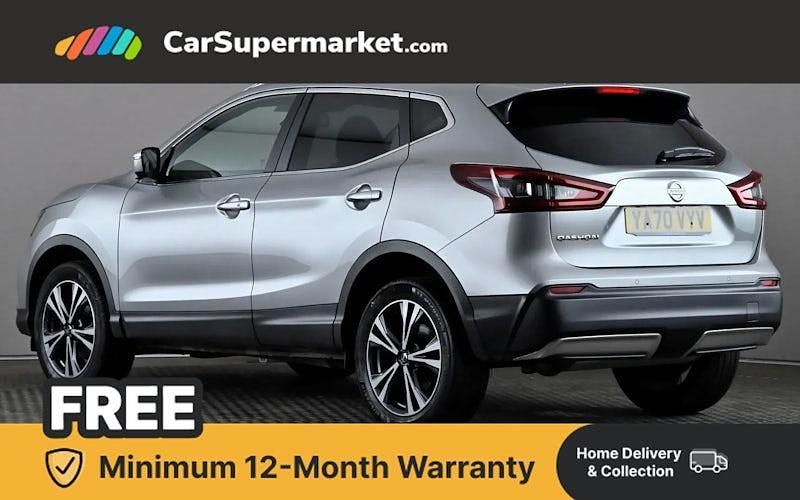 Used Nissan Qashqai N-Connecta 140 HP (102 kW) 2020 Silver SUV