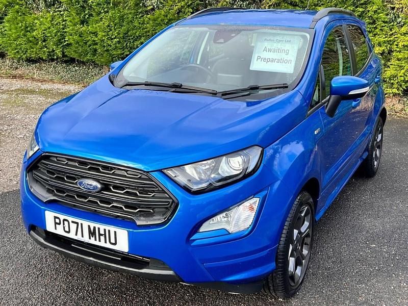 Used Ford Ecosport ST-Line 125 HP (91 kW) 2021 Blue SUV