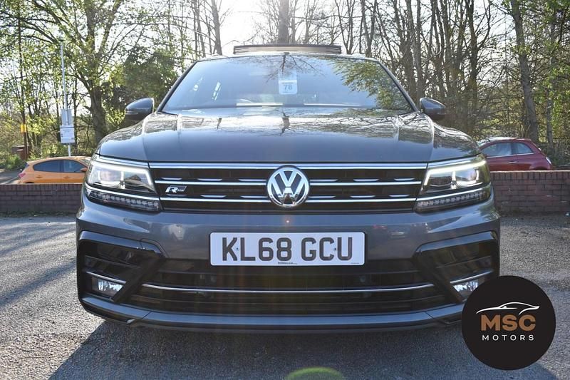 Used VW Tiguan R-line 190 HP (139 kW) 2019 Grey SUV