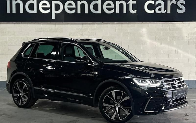 Used VW Tiguan R-line 150 HP (110 kW) 2022 Black SUV