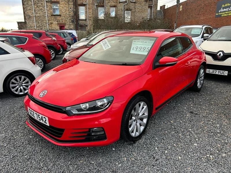 Used VW Scirocco 2017 Red Coupe