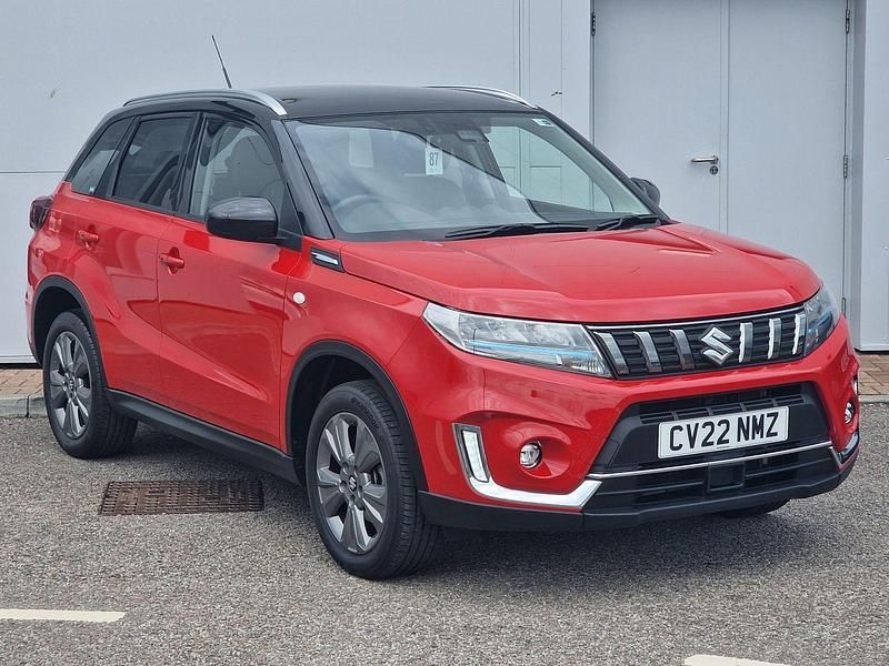 Red Used 2022 Suzuki Vitara SZ-T SUV | £14,990 (Good price) - Image 1/4