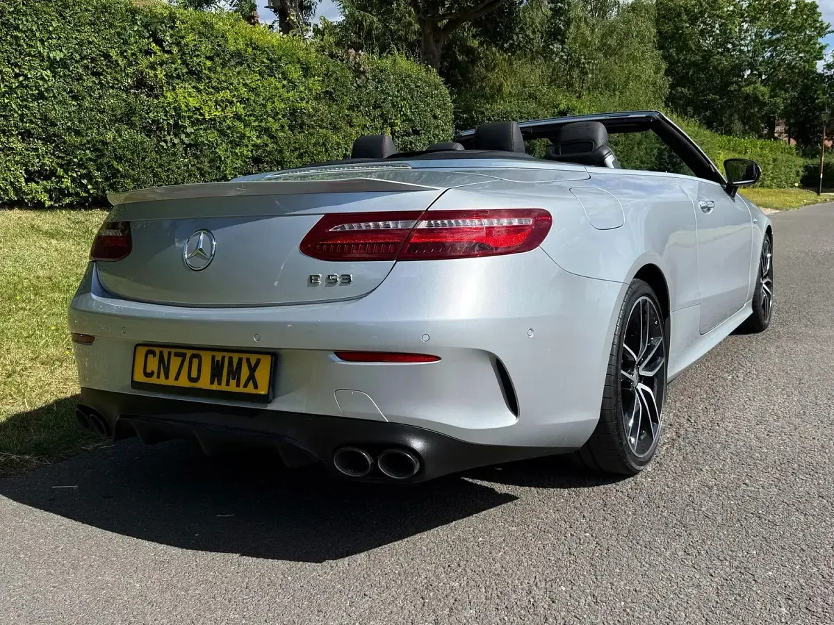 Used Mercedes E53 AMG Premium 2020 Silver Cabriolet