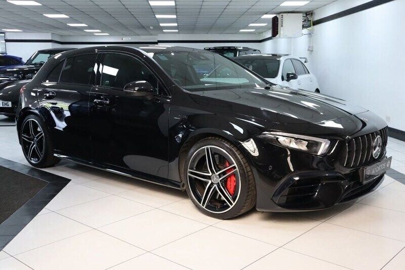 Black Used 2020 Mercedes A45 AMG AMG Hatchback | £32,849 (Super price) - Image 1/4